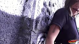 German Scout's First Anal Fuck in Casting with Big Butt Teen Crystal Richi!