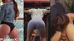 have you ever felt the truest essence of pure pleasure like in this strapon anal creampie compilation with tall latina domination?