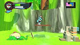 Secret onsen sex orgy unfolds in gay hentai game ep 9