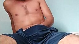 when i'm alone, this rich milf caresses herself intensely, leading to a creampie fantasy.