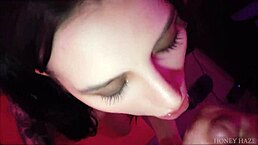 beautiful stepsister craves cum in her mouth after deepthroat