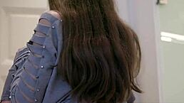 Skinny Stefanie Moon Pussy Fucked Hard by Airbnb Guest in Wild Session