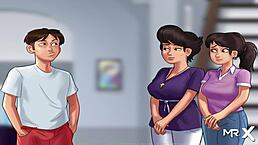 summertimesaga babe brings cock home in wild cartoon fun e2 39