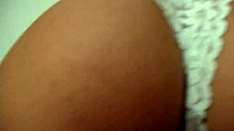 caroleta got horny and gave her pussy with cum inside