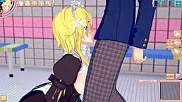 Re Zero Frederica Gets Her Big Tits Rubbed in 3DCG Hentai Anime