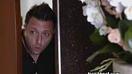 i'm a blonde teen begging you to fuck me while i spin my butt plug in this hardcore anal scene