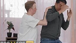 Fat Brunette Lezzie Has The Hots For Sultry Blonde Babe Who Fucks Good!