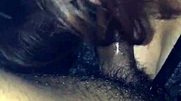 She Sucks His Cock In A Nice Blowjob