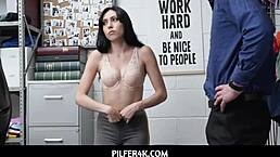 Wow, Judy Jolie sucks officer's dick to go free!