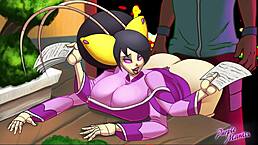 i watch this twerk and assjob compilation with big asses in hentai anime, it's so hot!