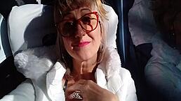 this milf teases with big tits and ass