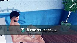 naughty office lady gives boss blowjob at work