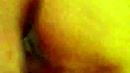 pregnant wife enjoys a relaxing trim at home