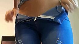 Why is this Latina beauty teasing with solo anal play?