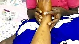 Girlfriend punishes me to worship her feet and smoke between toes