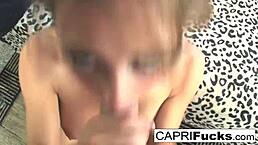 capri dreams about a naughty encounter with a big cock