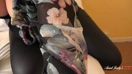 Feeling so hurt for milf landlady Charlie Rae after her date stood her up in POV