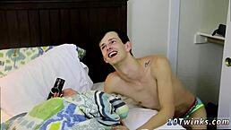 Straight Boy And Twink Engage In Gay Activity