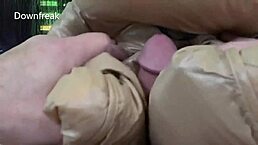 future down nylon dreams super puff jacket masturbation 😘