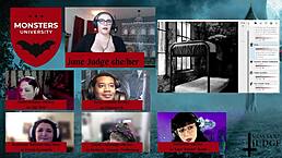 monsters university episode 1 with game master jane judge 😈 cum fantasy