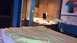 Emo couple enjoys motel stay