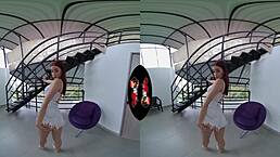 Adorable cute latina gets fucked hard in vr experience. 😘