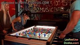 Amateur Babes Peg Guy's Asshole