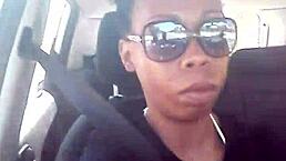 i can't believe i'm flashing my pussy in the car, it's so horny and wild