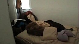 Couple Caught In Intimate Moment