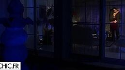 He shares his beloved wife in emotional group threesome for double penetration