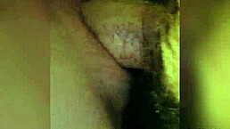 Amateur goth chick takes a casual ride