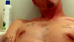 Why are you jerking off in the bathtub during this bisexual pool encounter?