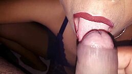 Mi Hermanastra Susy Chupa el Pene y Me Deja Correrme en Su Boca!