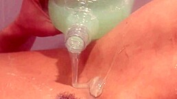 Watch this perfect hairy babe masturbate in the shower?