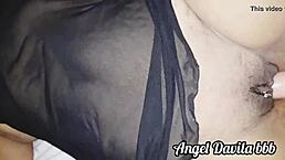 Angel Davila Feels Intense Pleasure While Sucking And Being Fucked