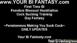 Will You Submit As My Sissy Blowjob Slave?