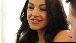 yo, stepbrother and stepsister jerk off then bang hard together!