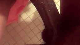 My mom's friend joins me in the bathtub