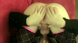 i'm a shemale giving myself a blowjob on webcam