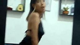 latina teen ENCUENTRA HERMANASTRO EN CUARTO DESPUES FIESTA, TERMINA FOLLANO CON ORGASMO