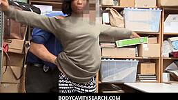 black teen babe ivory logan sucks security for freedom after shop incident