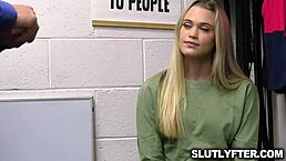 tommy gunn lets chloe go after fucking her at work