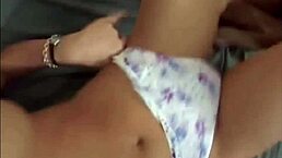 i stole these wet panties from the babe to use for my masturbation session