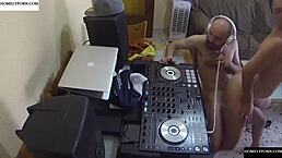 DJ jockey banging hard with intense pussy action