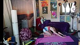 Lesson 102: Milf Teaches Cameltoe Workout Secrets