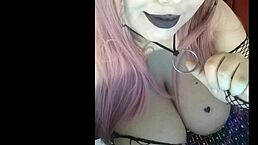 big titty amateur wife performs homemade blowjob on horny milf girlfriend, featuring natural boobs and cum