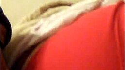 The big black cock pounds the big ass white bitch from Milan in doggystyle, ending with a cumshot.