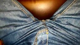 someone casually pees in the kitchen while preparing a meal