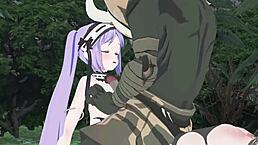 cute girl explores forest in 3d hentai