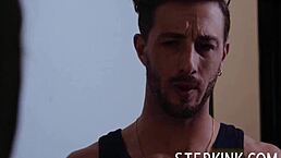 His little 18+ brunette was annoying until she bent over, revealing her taboo ass for a forbidden touch.